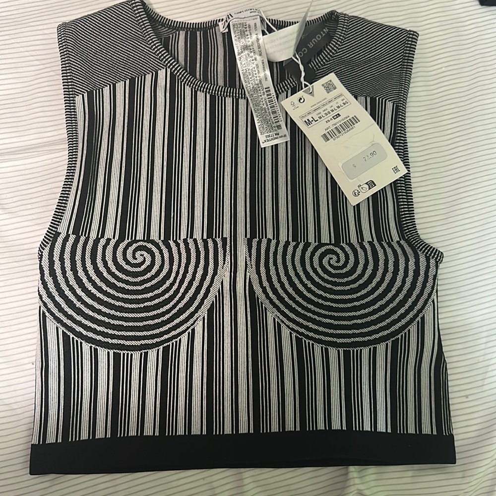 Zara crop top